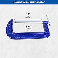 Vista 4 de Yost Tools Abrazadera de hierro maleable 310Y 10