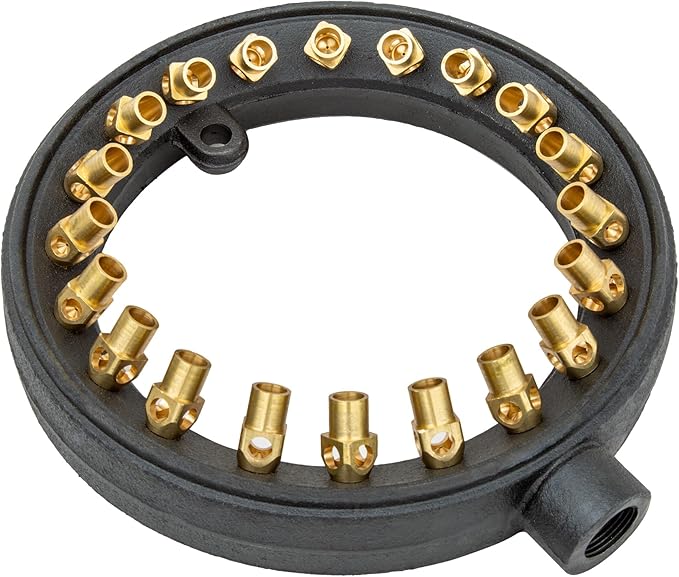 Quemador de Gas Natural de Hierro Fundido con 20 Boquillas de Cobre miniatura 5