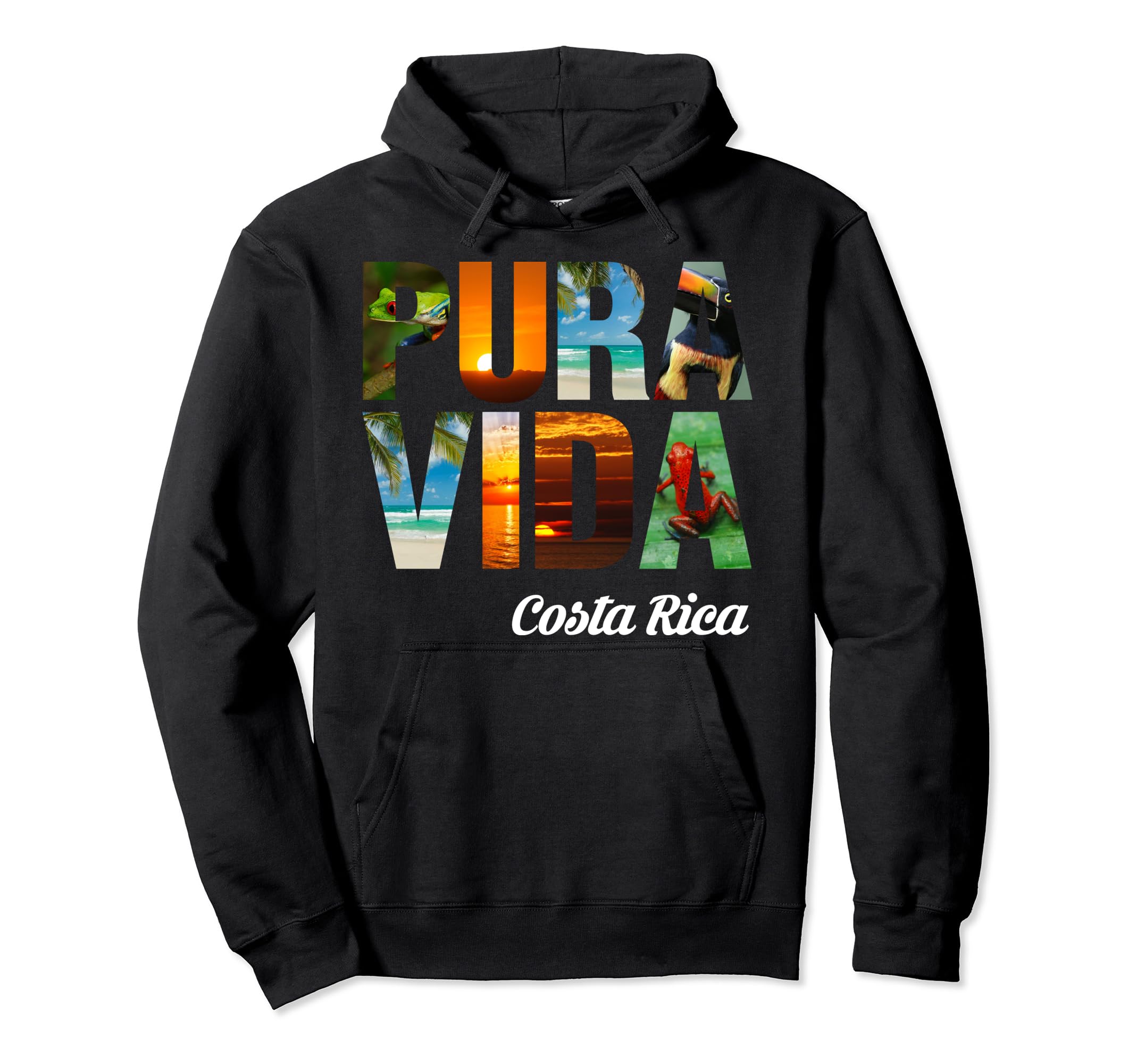 Pura Vida Souvenir Costa Rica GiftPura Vida Costa Rica Vacation Pullover Hoodie