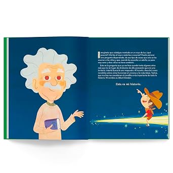 Albert Einstein.El científico que explicó cómo funciona el universo | Cuentos para niños para conocer a los grandes personajes de la historia y los valores que los inspiraron.