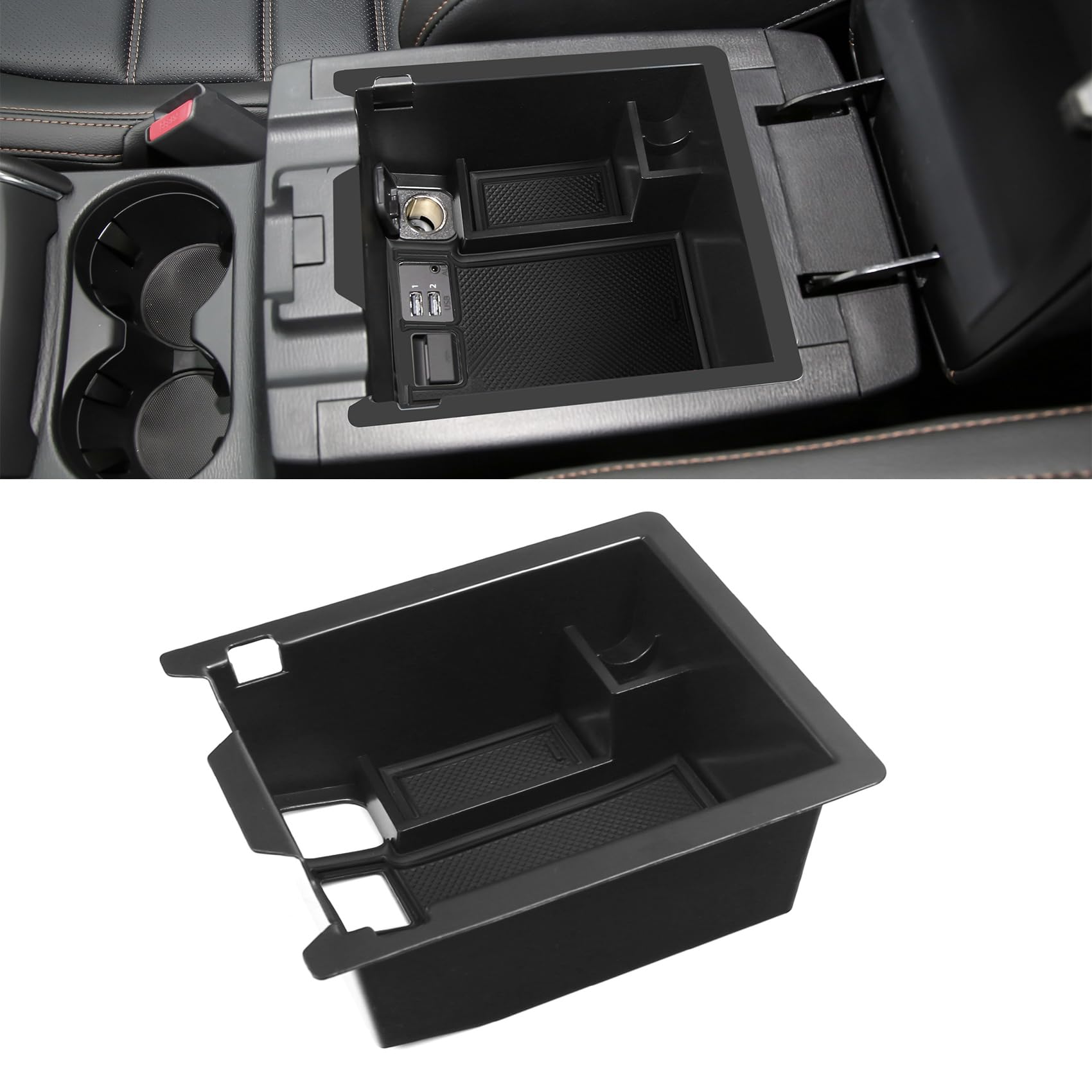 Hugeek Center Console Organizer Tray Compatible for Mazda CX-5