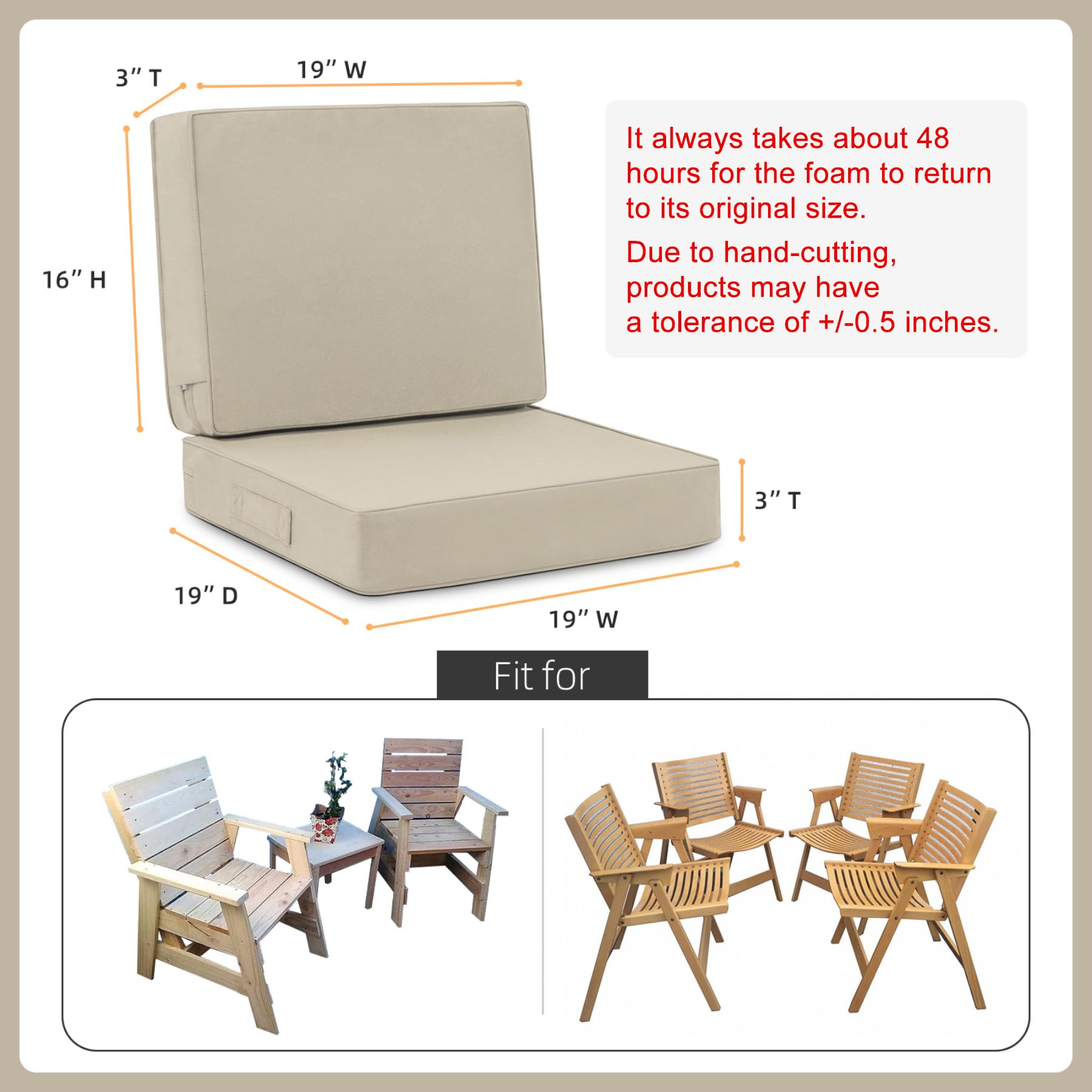 Patio Furniture 22 X 26 Outdoor Cushions Outdoor Furniture