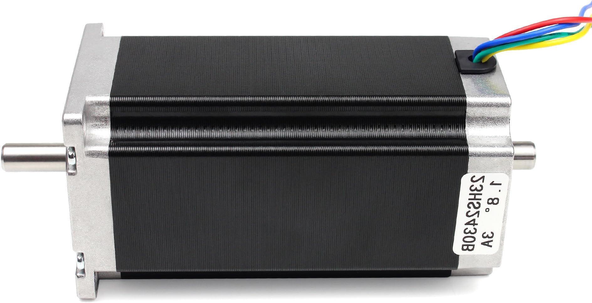 RATTMMOTOR Nema23 CNC Stepper Motor 425oz-in 112mm 3A 2.8N.m 1.8° 4 Connection Wire for CNC Router Engraving Milling Lathe