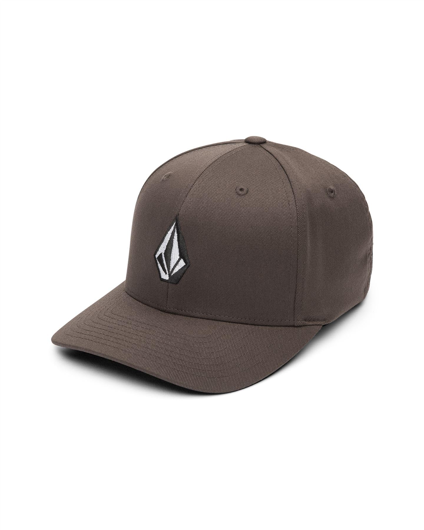 Volcom Cap Flexfit Mens Full Stone Brown 6 Panel