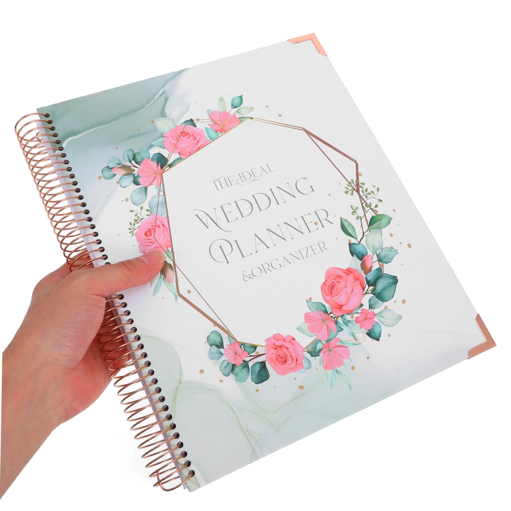 Operitacx Hochzeitsplaner Buch mit Detailliertem Zeitplan Papier Notizbuch für Verlobung und Hochzeitsplanung Übersichtlich und Praktisch