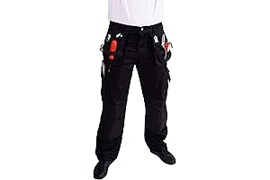 Fashio Men's Construction Work Wear Trousers: Durable and Functional for All Your On-Site Needs
