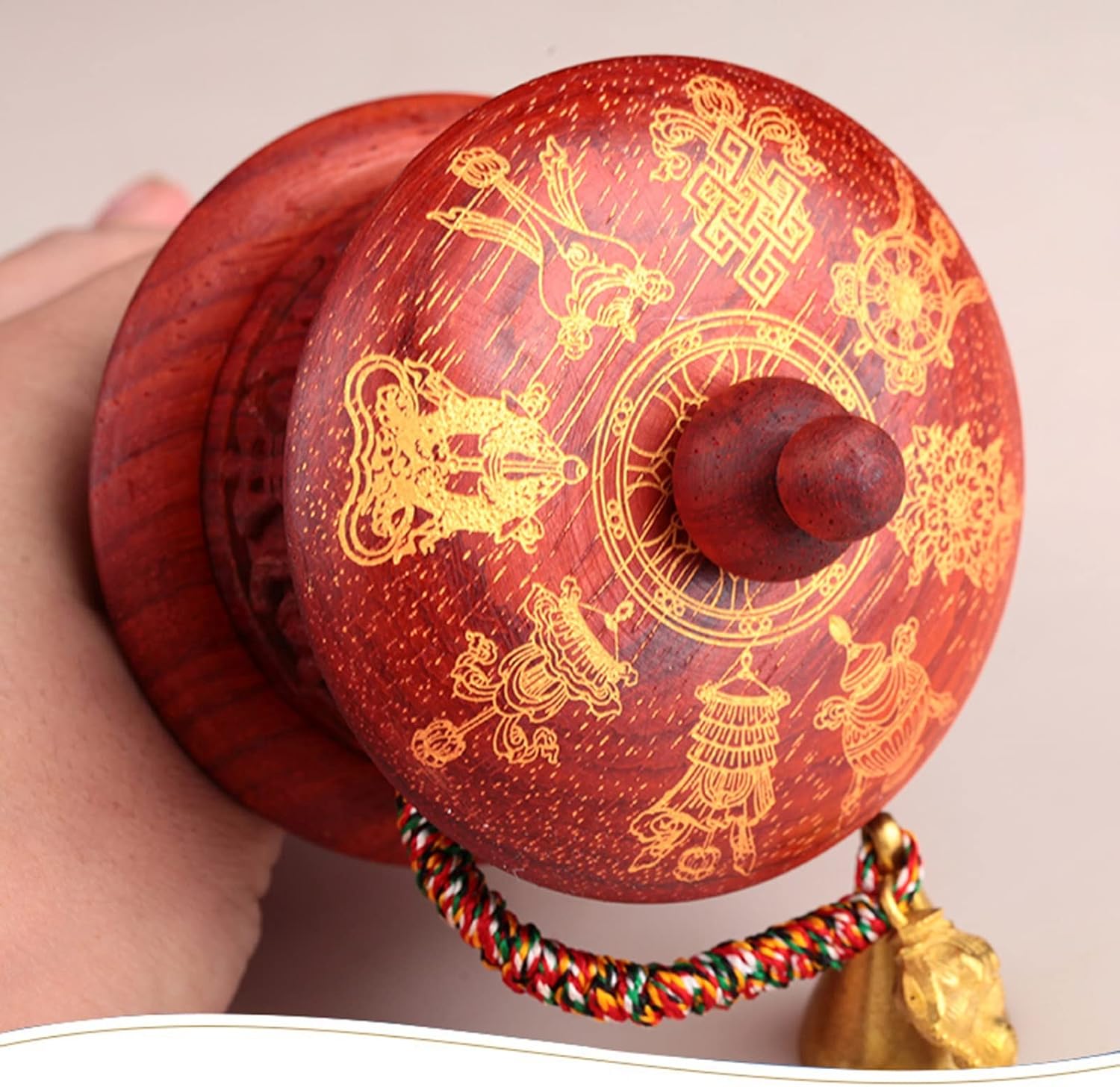 チベット仏具 インド品質]持ち運びができるチベット仏教の仏壇 ガウ（大） の通販