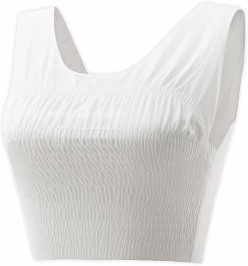 LITTLOO Maternity Disposable Cotton Mesh Bra – Stretch Wearable Bra for Women & Girls | Soft Breathable Fabric | Postpartu...
