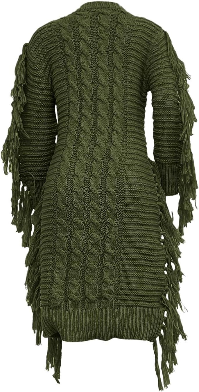 Women Knit Swing Dress,Long Sleeve Crew Neck Belted Wedding Dresses