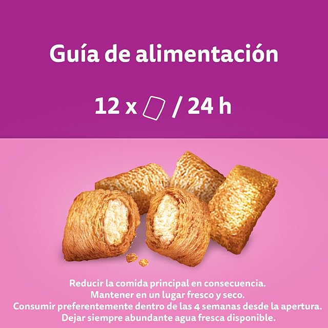 Foto 2 de 6 de whiskas Snacks Anti-Hairball para Gatos, 50g (Pack de 6)