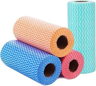 DAGLLGEW 4PCS Rolls Disposable Dish Cloths 40...,