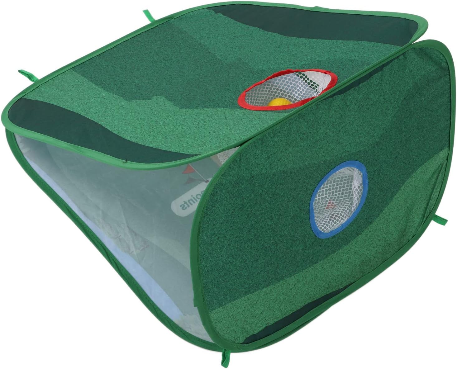 Golf Course Sandbag Board Durable Outdoor Golf Chipping Net Set with Hitting Pads Tent Nails for Backyard Lawn Beach Play Oxford Cloth Steel Wire 61x52cm