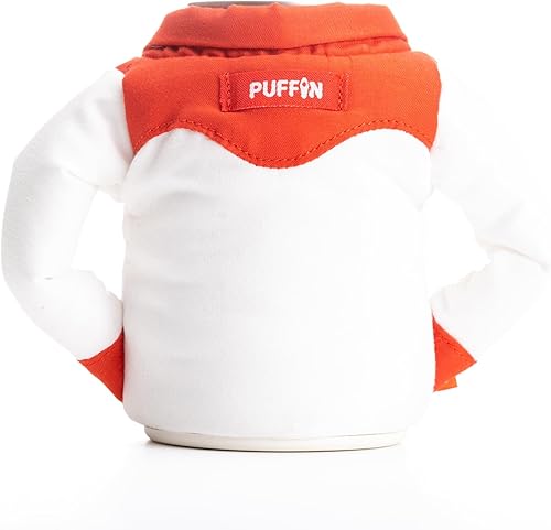 Miniatura 4 de Puffin - La camisa de bebidas Howdy, enfriador de latas aislante, blanco arenarojo arriesgado