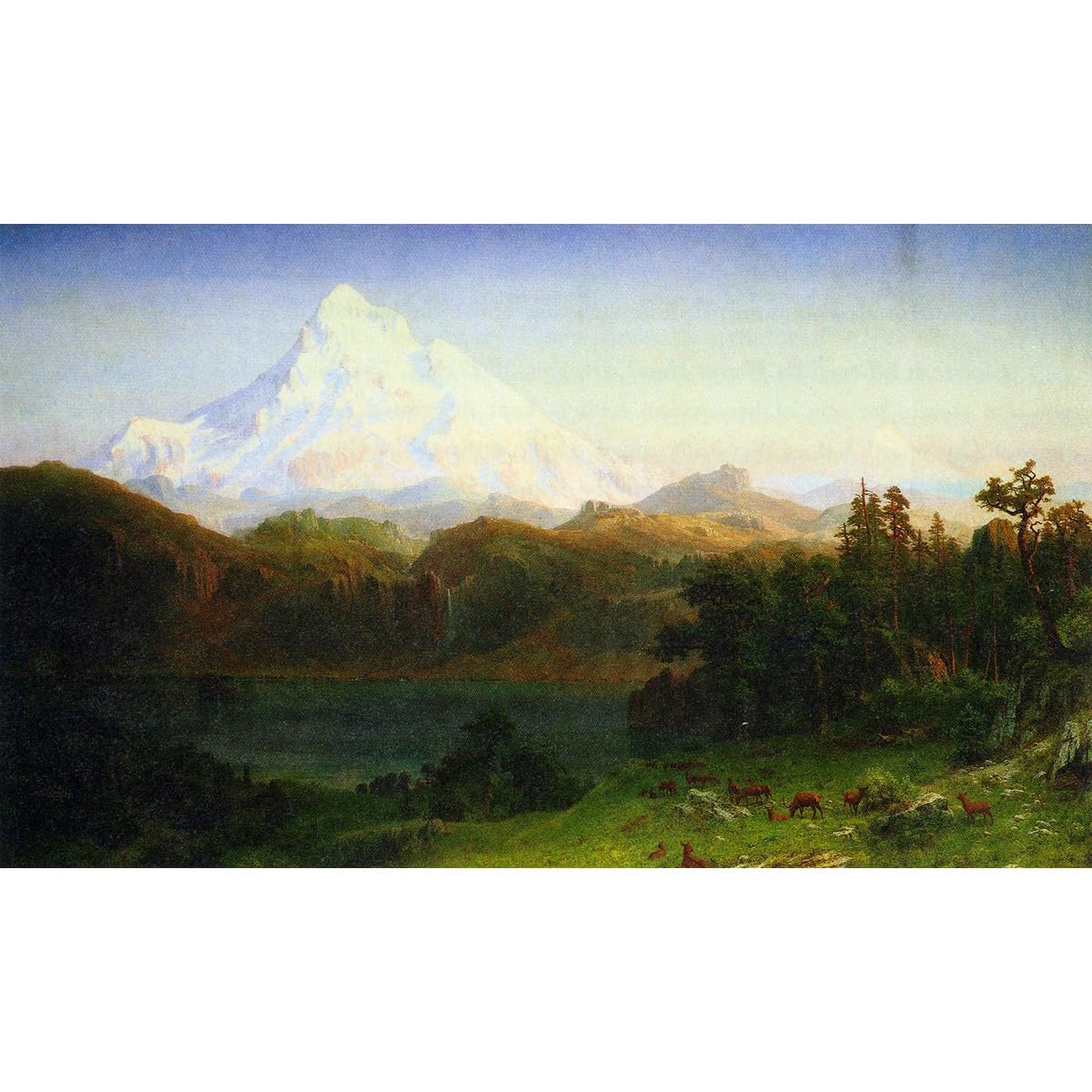 Impression sur toile de qualité supérieure Mt. Hood Oregon