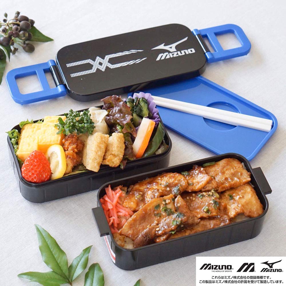 Amazon｜スケーター (skater) 2段 ランチボックス 600ml 弁当箱 ミズノ