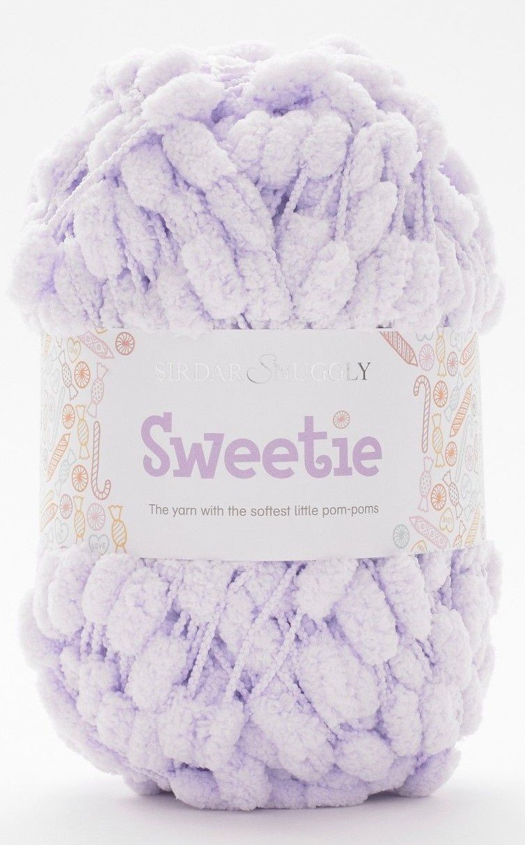 Sirdar Sweetie Pom Pom 200g Yarn 404 Lilac Office Product