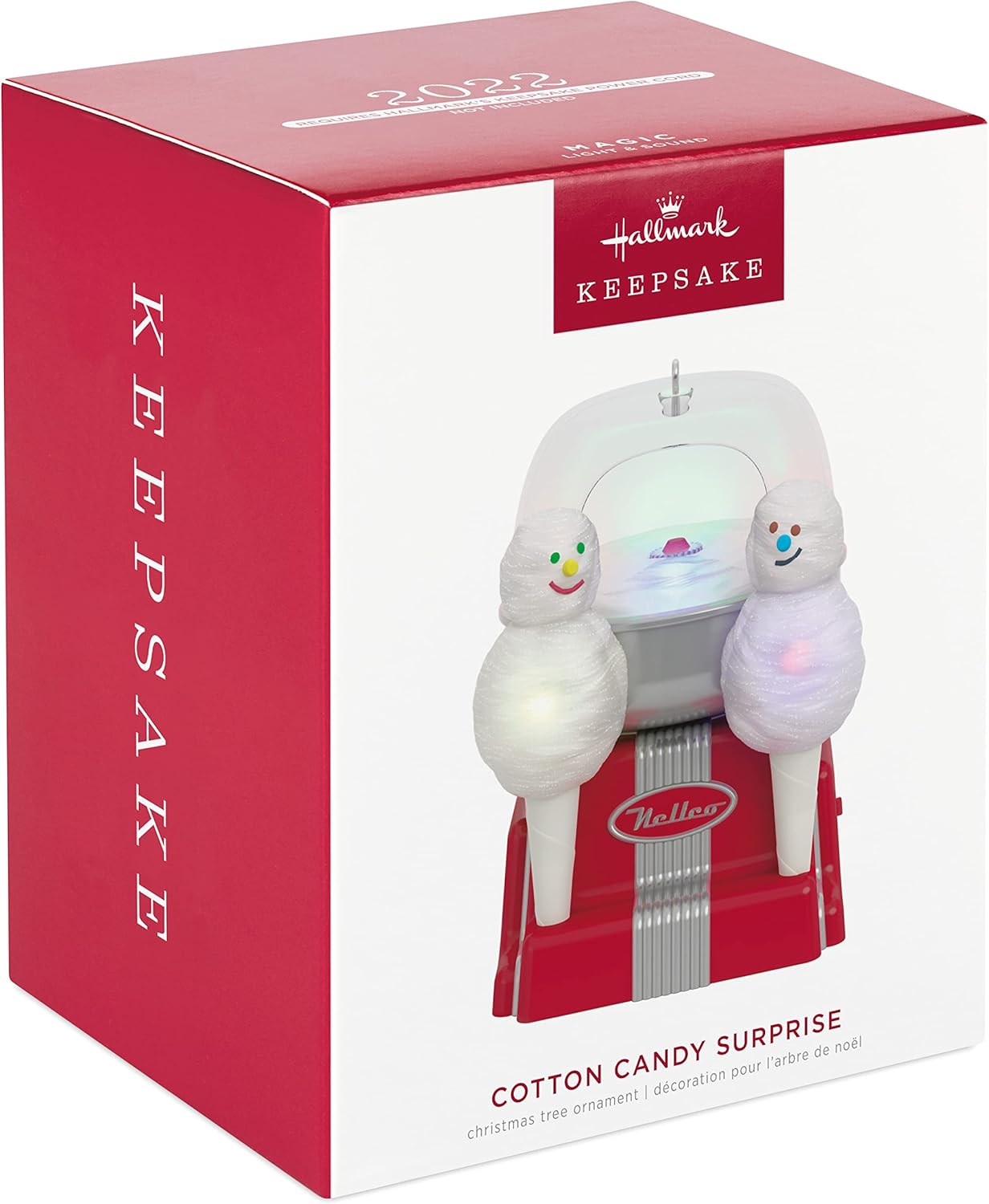 Hallmark Keepsake Christmas Ornament 2022, Cotton Candy Surprise with Music and Light - Image 3