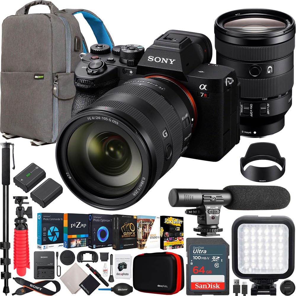 Amazon.com : Sony a7R V Full Frame Mirrorless Camera Body with FE