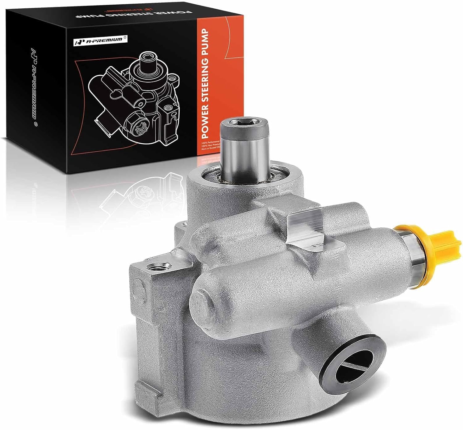 A-Premium Power Steering Pump Compatible with Saturn Vue 2008 2009, V6 3.5L