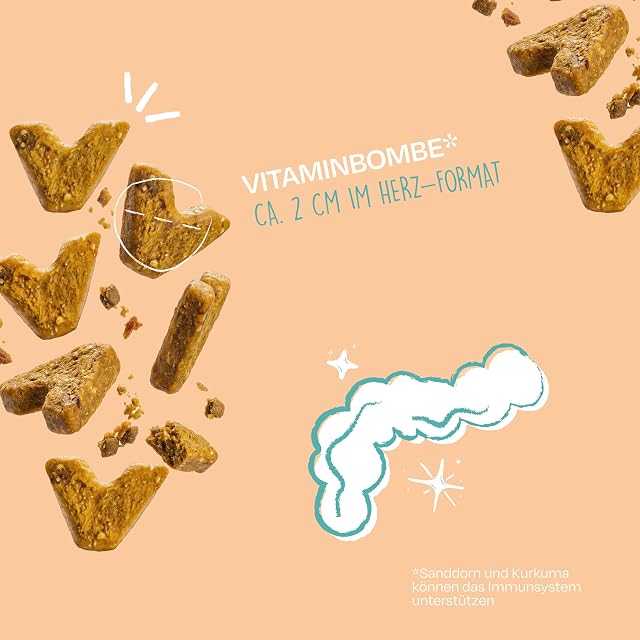Foto 5 de 8 de VEGDOG Veggies Immune - Snack hipoalergénico para perros (10 x 125 g)