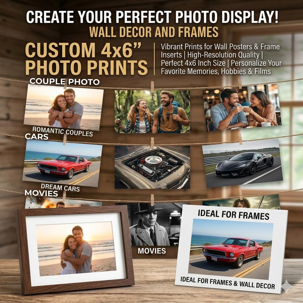 Custom Photo Prints - Personalized 4x6 Prints -5