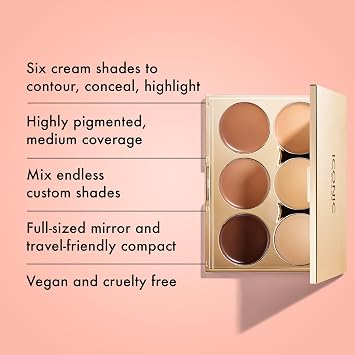 Multi-Use Sculpting Palette by Iconic London for Women - 0.42 oz Makeup