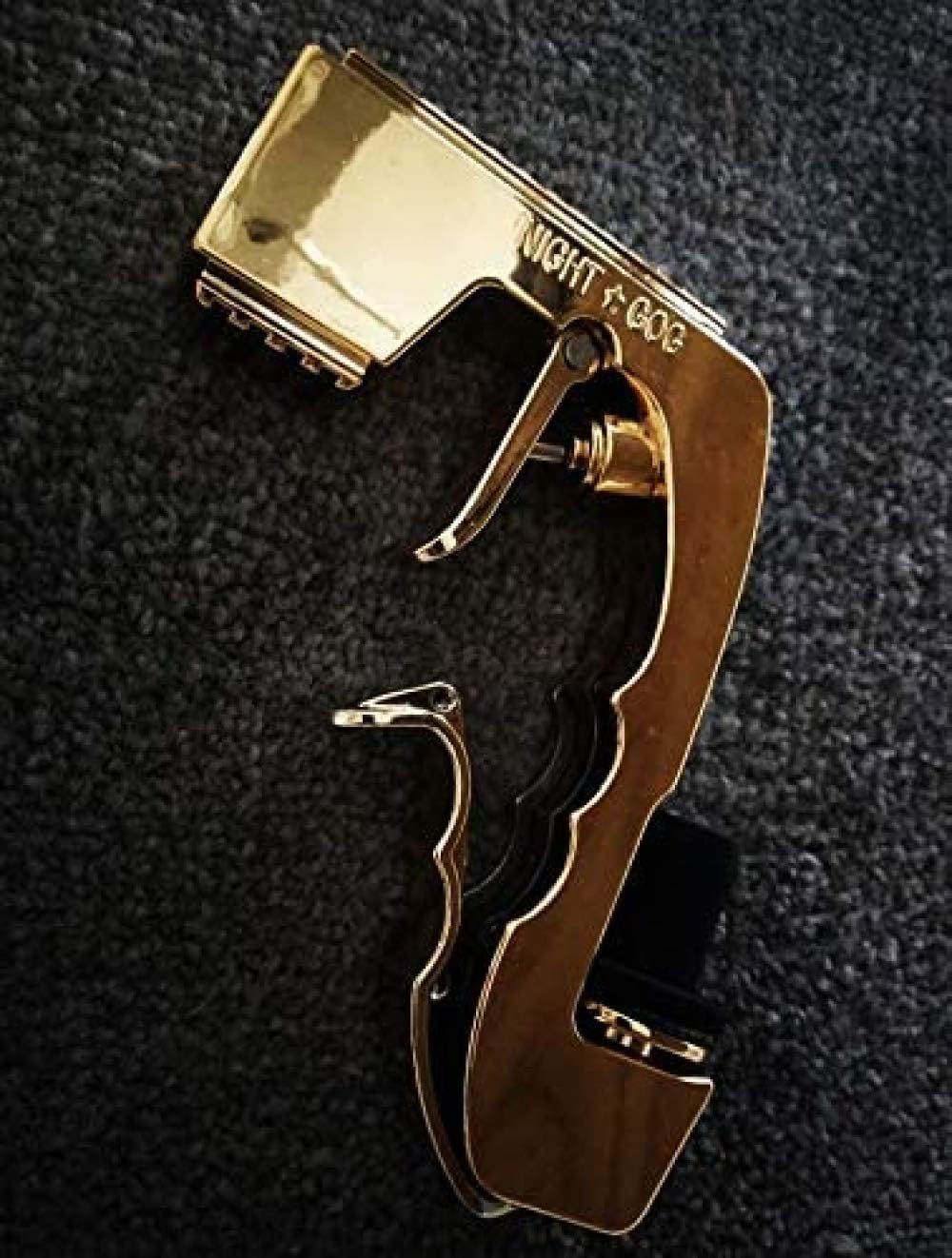 Champagne Spray Gun Shooting Machine, Wine Bottle Pouring Machine, Aluminum and Abs Atmosphere Holder (Plastic + Alloy)