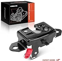 Vista 8 de A-Premium Pestillo de maletero compatible con Nissan Frontier 2005-2019 Crew Cab Pickup/Extended Cab Pickup, puerta trasera trasera izquierda