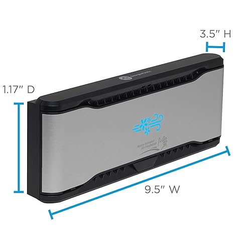 Miniatura 4 de GP PRO (Georgia-Pacific) Dispensador de ambientador automático ActiveAire (Georgia-Pacific) acabado inoxidable 56764 9.500 pulgadas de ancho x 1.170