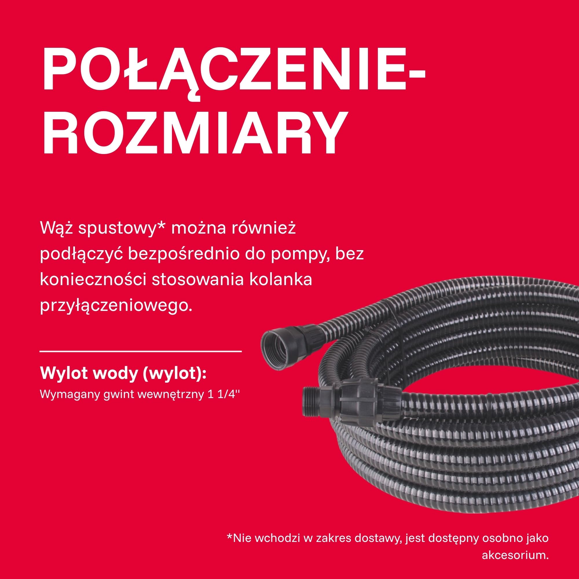 T.I.P. Pompa Zanurzeniowa do Brudnej Wody TVX 12000 – Silnik 480W, Wirnik VORTEX, 10 800 l/h, maks. 6m, Automatyczny Pływakowy Wyłącznik