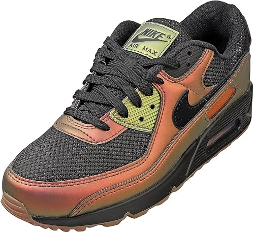 Nike HQ4042 AIR Max 90 Homme Black/Black-Dark Russet-Metallic Copper EU 42
