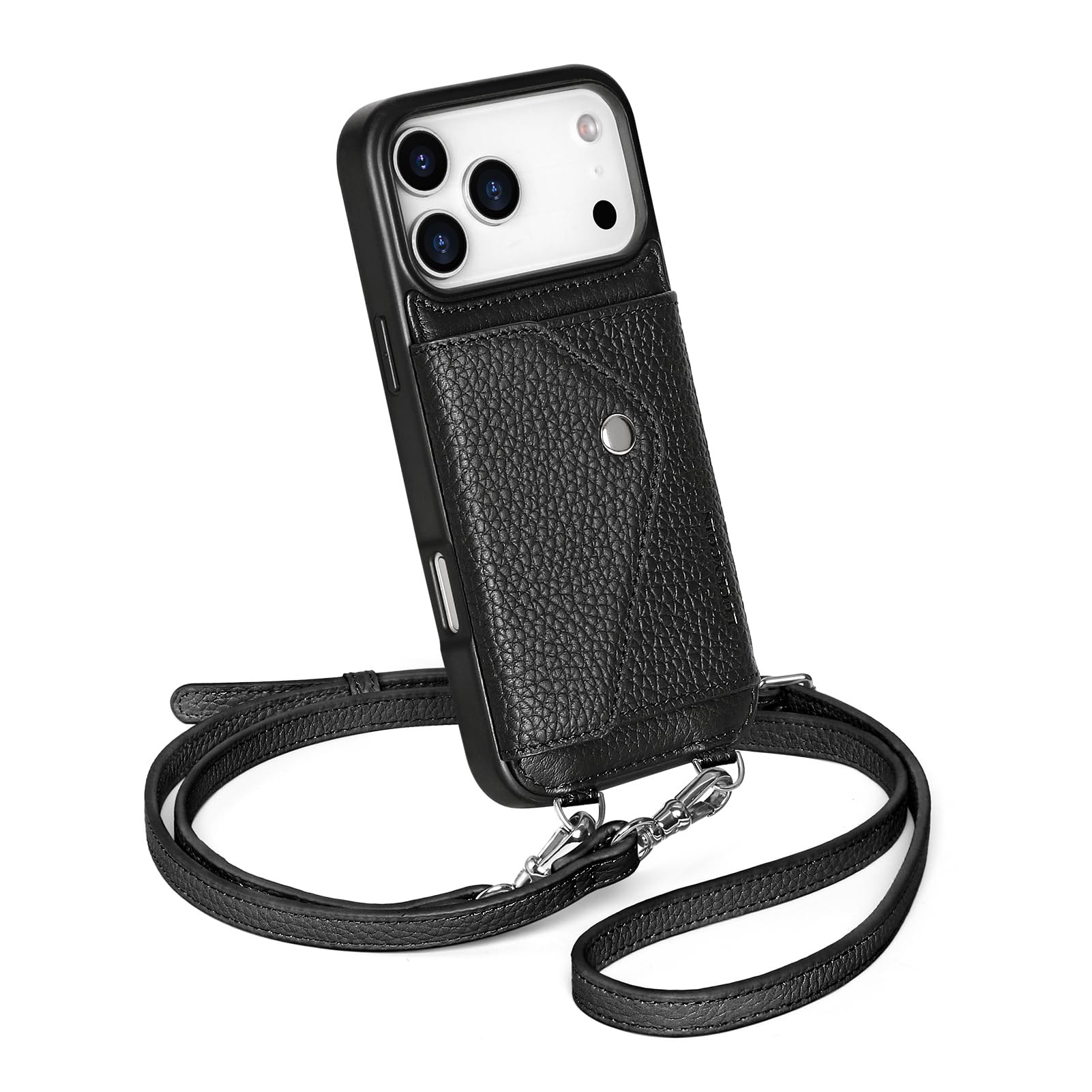 Amazon.com: LUCKYCOIN Crossbody Wallet Phone Case for iPhone 17