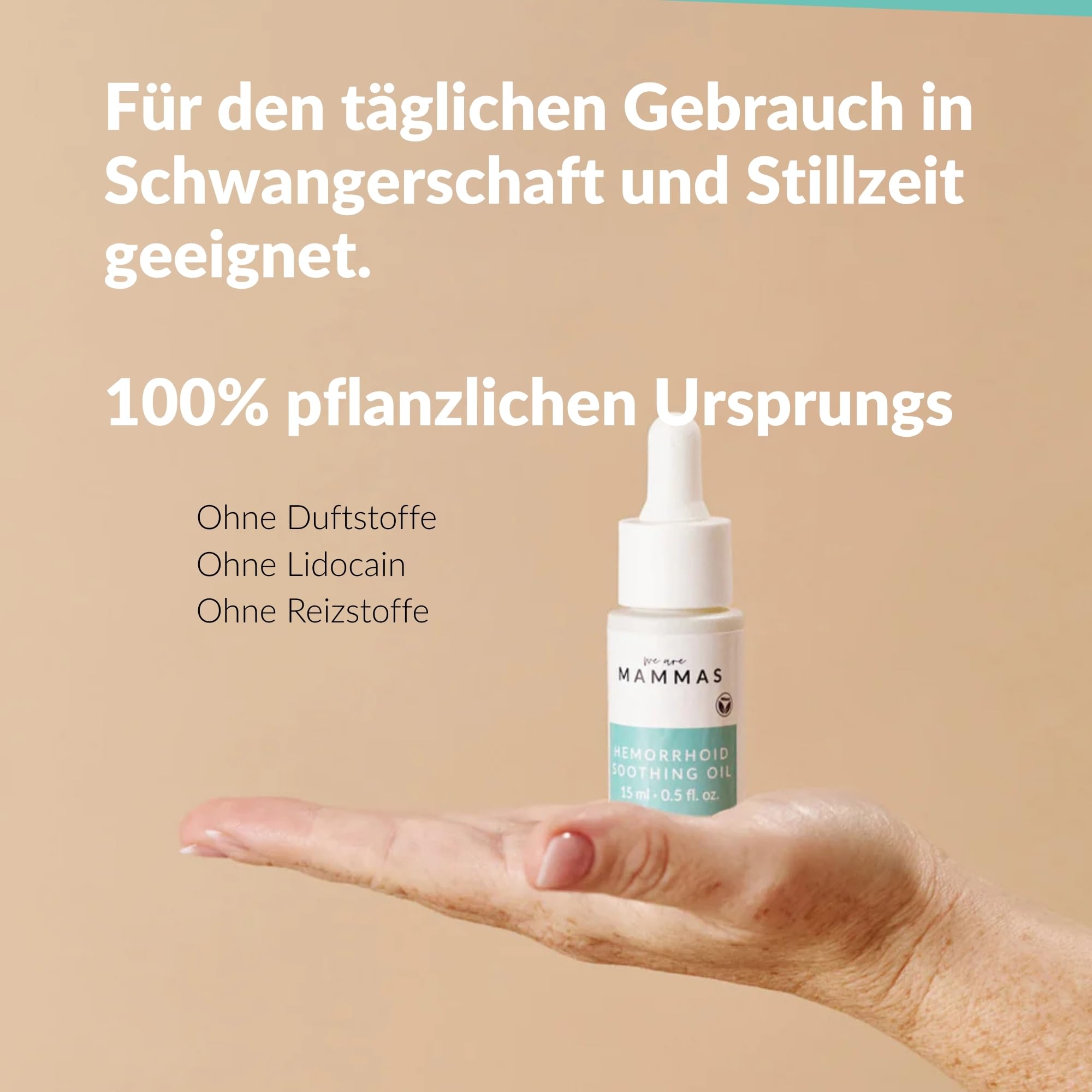 Hämorrhoiden Wochenbett Set – Peri Flasche + Intimschaum mit Präbiotika + Pflegeöl – Sanfte Intimpflege nach Geburt & Schwangerschaft – Pflanzliche Formel – Kühlend & Beruhigend – We are mammas