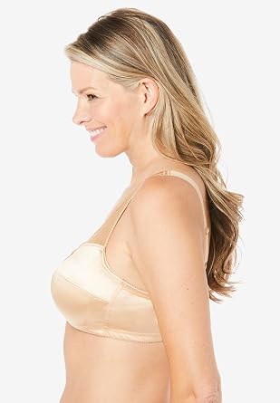 Comfort Choice Satin Wireless Comfort Bra