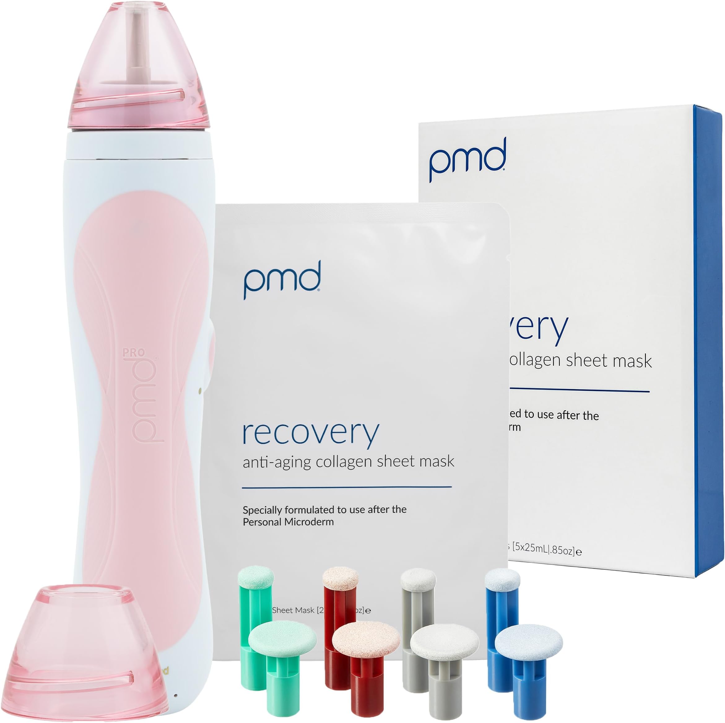 Personal Microderm Pro - At-Home Use, Facial Exfoliator Tool, Microdermabrasion Machine Kit for Face and Body Skincare