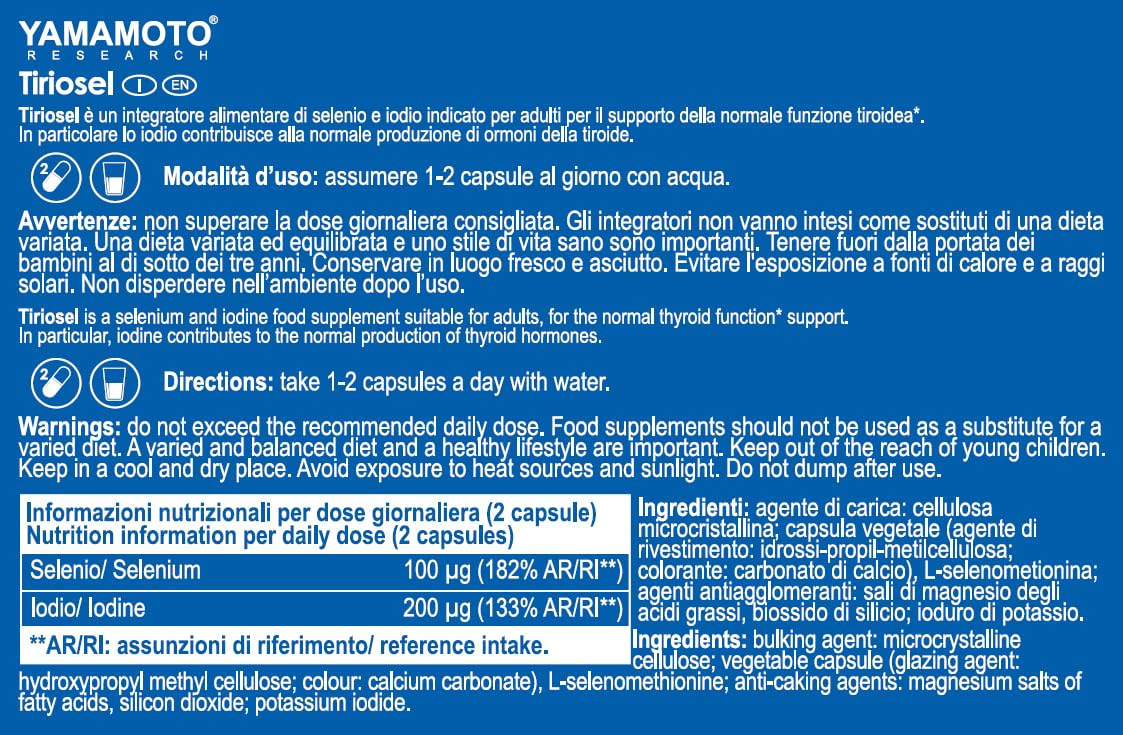 Yamamoto Research Tiriosel 30 Capsule - 10 Gr