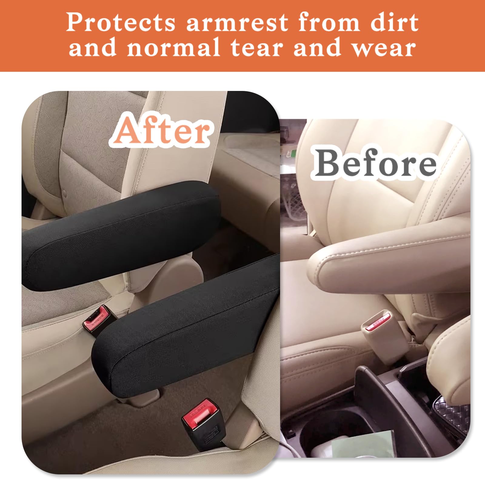 FH Group Light & Breezy Housses De Siège De Voiture En Tissu Plat – Ensemble De Housses De Volant Et Coussinets De Ceinture De Sécurité – Ajustement Universel – Accessoires D'intérieur De