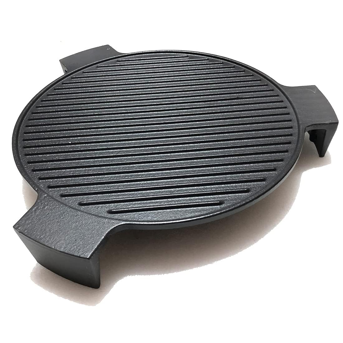 Cast Iron Plate Setter, Smoking Stone, Pizza Stone Replacement for 18" Large Big Green Egg Grill, 18" Kamado Grill, Chargriller 18" Akorn Kamado