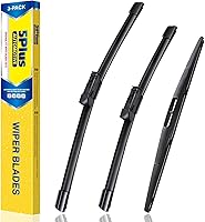 Vista 25 de Escobillas para limpiaparabrisas de repuesto para Lexus NX200t NX300 NX300h 2021, 2020, 2019, 2018, 2017, 2016 y 2015, escobillas de 26 + 16