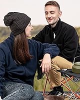 Vista 8 de ARRIS Men`s Heated Fleece Jacket with Battery, Electric Heating Coat Full Zip with Hand Warmer