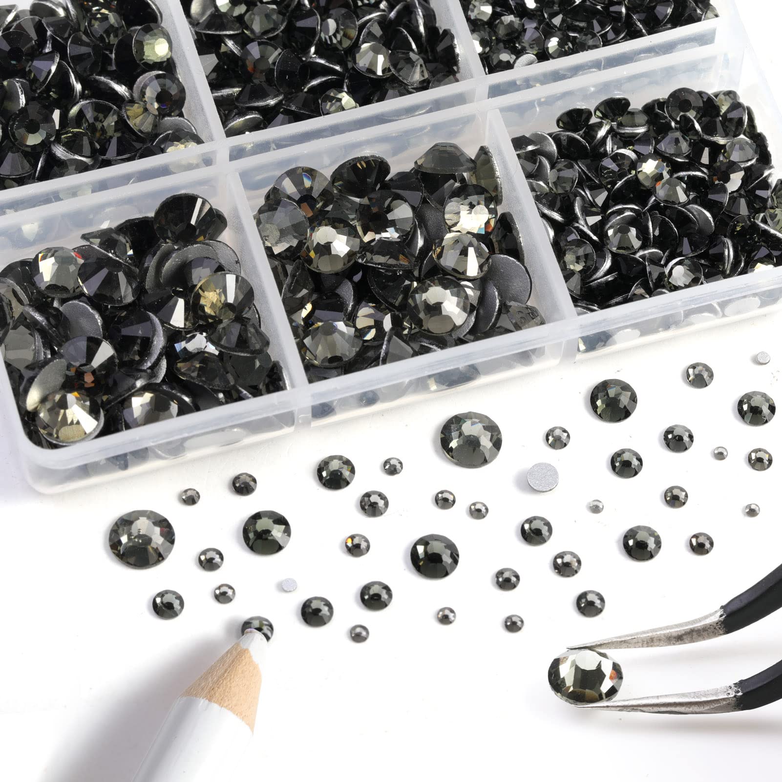 Beadsland 8300PCS Flatback Rhinestones - Image 2