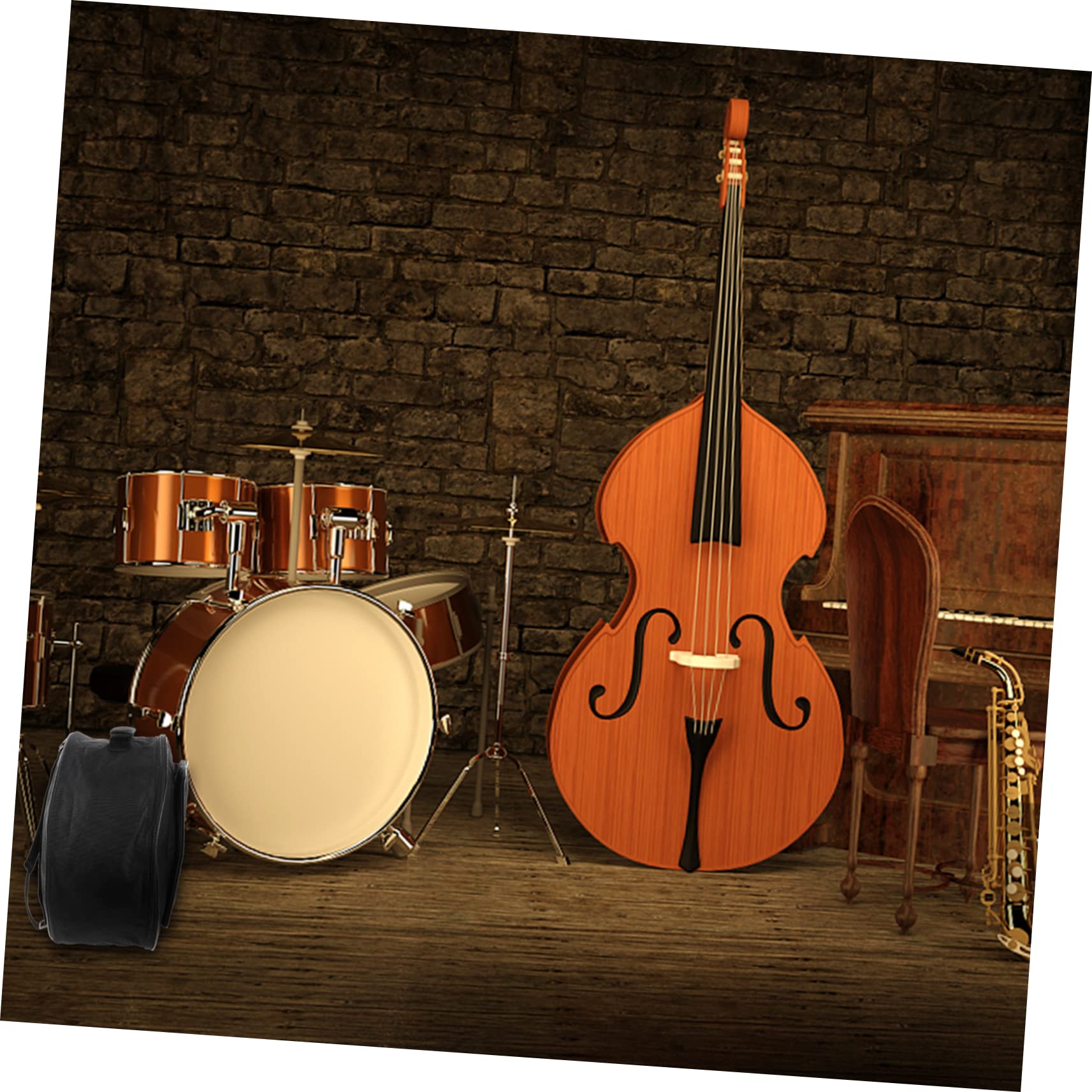 Snare Bag Drum Stick Holder Snare Drum Bag 13-14 Inch Snare Drum Backpack Case Drum Storage Bag Snare Drum Bag Backpack Marching Drum Tom Drum Bag Oxford Cloth Water Proof 5a - Image 2
