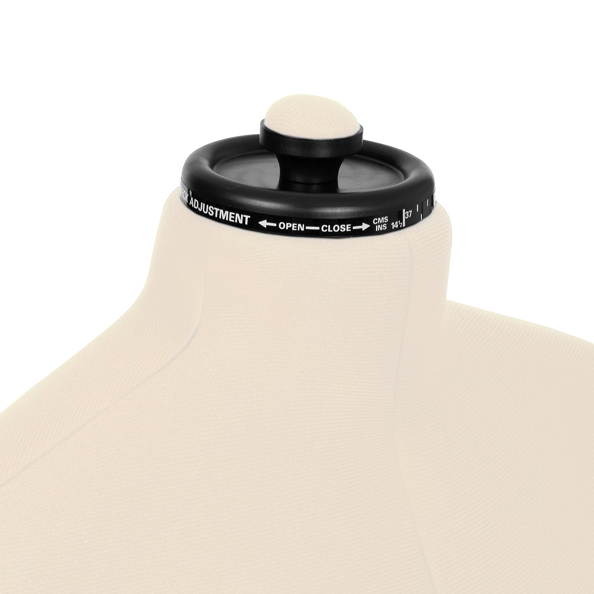 Schneiderpuppe Supa Fit Damen Gr. M (42-48) mit Rollen, weiblicher Torso, Büste, verstellbare Drehregler, individuelle Anpassung an Hals, Taille, Brust, Hüfte (beige, M)
