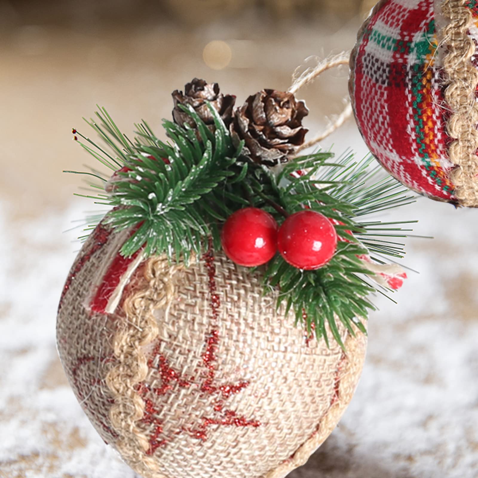 Supporti Per Palline Di Natale Oniissy - 10 Pezzi In Ferro, Per Appendere Decorazioni - Foto 9