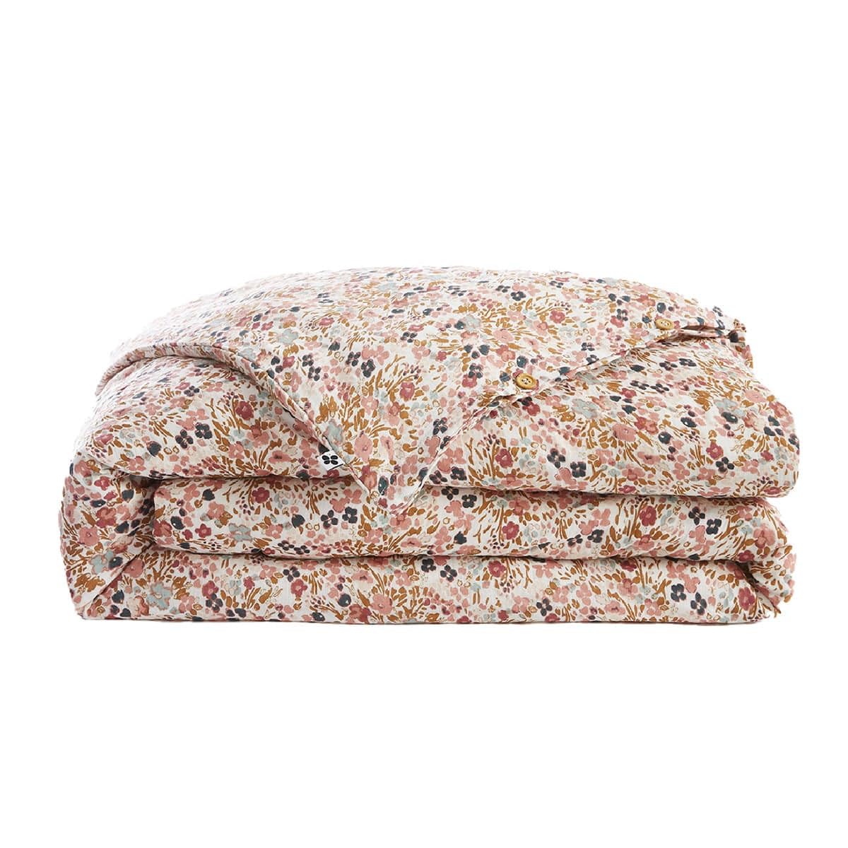 Housse de couette 140x200cm gaze de coton imprimé Liberty floral