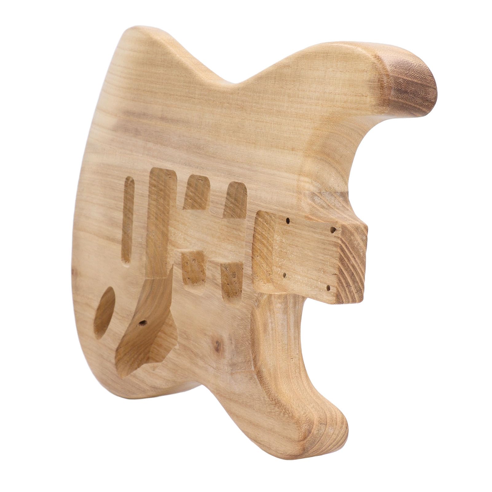 Kit Chitarra Fai-da-te, Corpo Chitarra in Legno di Paulownia Leggero Non Finito, Per Registrazioni in Studio di Strumenti Musicali Fai-da-te Spettacoli dal Vivo Jam Sessions