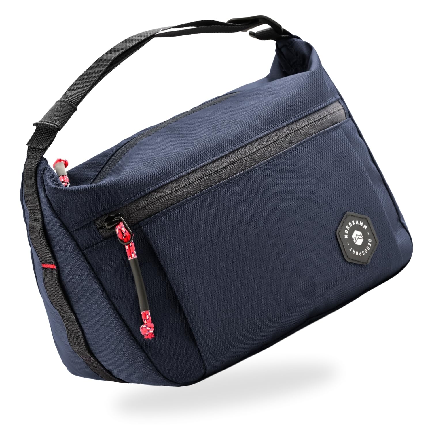 NORDKAMM Boden Chalkbag zum Klettern & Bouldern, perfekt für die Kletterhalle oder draußen, Chalk Bag aus Robic Performance Nylon, Magnesia-Beutel
