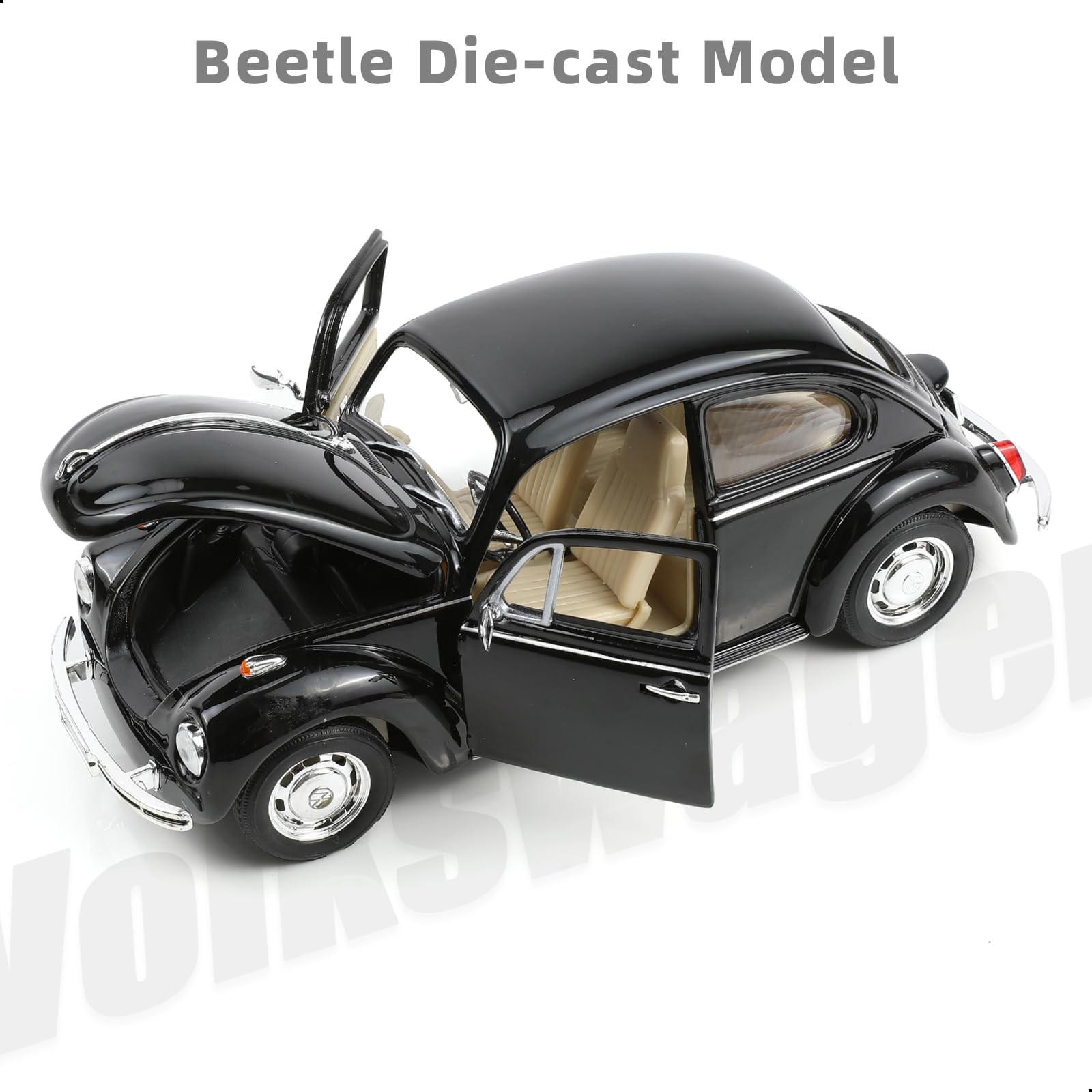 新品 最安値 コーギー ワーゲン ビートル サファリ ミニカー ビンテージ Amazon.co.jp: Risopen 1/24スケール フォルクスワーゲン ビートル 車