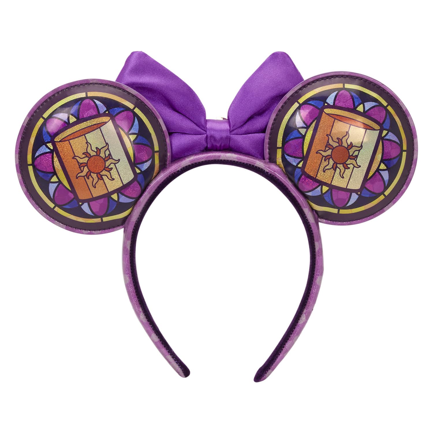 Loungefly Disney: Rapunzel - Stained Glass Collection - Bandeau - Idée cadeau - Produits dérivés officiels - Pour garçons, filles, hommes et femmes - Fans de cinéma
