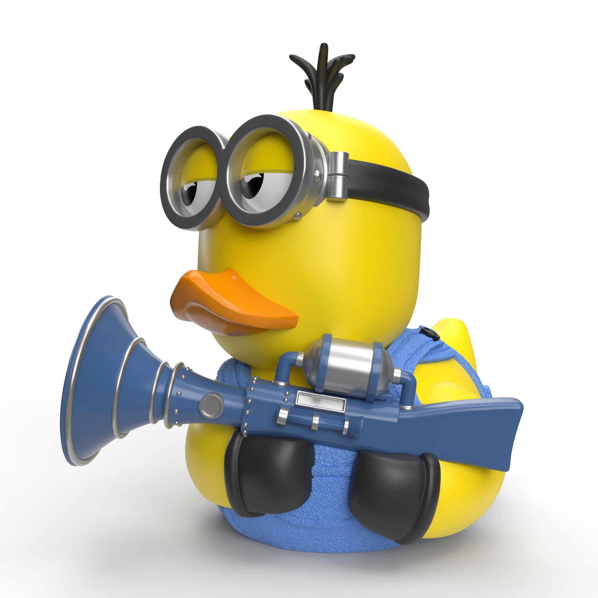 TUBBZ Boxed Edition: Minions - Kevin (Fart Blaster) Cosplaying Rubber Duck Vinyl Figure, Kevin Fart Blaster (Boxed), 9 cm (3.54 inches)